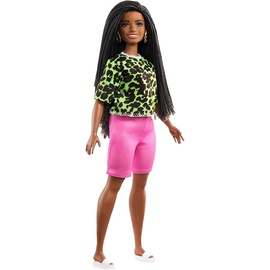 Barbie Fashionistas im Neon leoparden Shirt