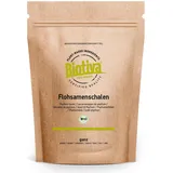 Flohsamenschalen Bio 99% 200g - Höchste Reinheit - 90% Ballaststoffe - Psyllium husk - Abgefüllt und kontrolliert in Deutschland - Biotiva