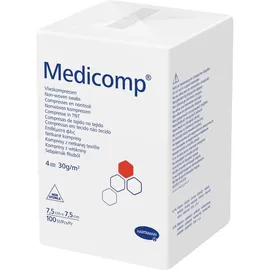 Hartmann Medicomp Kompressen 7,5x7,5 cm unsteril