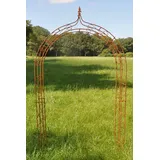 Rosenbogen 10mm Massiveisen! Breite: 160cm Roheisen/Rost aus Metall