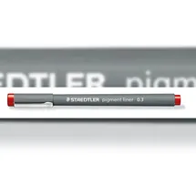 Staedtler pigment liner 308 0,3 mm, rot