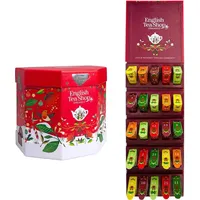 ETS - BIO Tee Adventskalender "Santa's Secret", kompostierbare Pyramidenbeutel