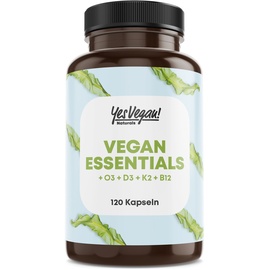 Yes Vegan! Daily Vegan B12 + K2 + D3 + B2 Vitamine Kapseln 120 St.
