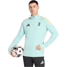 adidas Juventus Turin Trainings-Sweatshirt 2025/26 Herren KB1933 - semi flash aqua XL