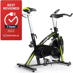 Indoor Cycling Bike - Mit LCD-Monitor - Heimtrainer SCHWARZ No Size