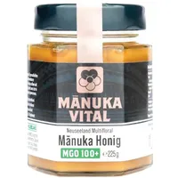 Manuka Vital Honig MGO 100+ - Original, zertifiziert und natürlich aus Neuseeland 225 g
