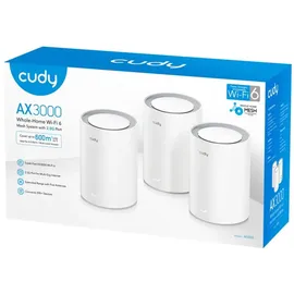 Cudy M3000 AX3000 Wi-Fi 6 Mesh 3 St.