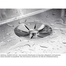 Blanco Etagon 500-U felsgrau + Handbetätigung + InFino
