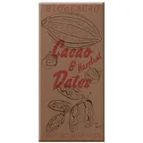 bioecacao Cacao & Dates Hazelnut Schokoladentafel 90 g
