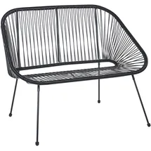 Beliani Acapulco 114 x 0 x 0 cm Schwarz