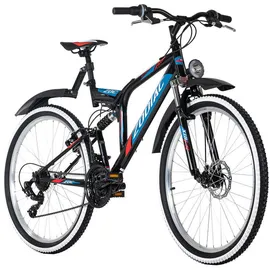 KS-Cycling KS Cycling Mountainbike ATB Fully Zodiac 26" schwarz (575M)