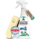 Emma Grün Emma Grün® Polsterreiniger für Sofa, Couch & Autositze 500ml [inkl. Polsterbürste] - Nachhaltig & Anti Geruch - Auto Innenraum Reiniger - Polsterreinigung aus Deutschland