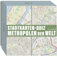 Ars Vivendi Stadtkarten-Quiz Metropolen der Welt