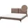 Beliani Melle 180 x 200 cm Braun