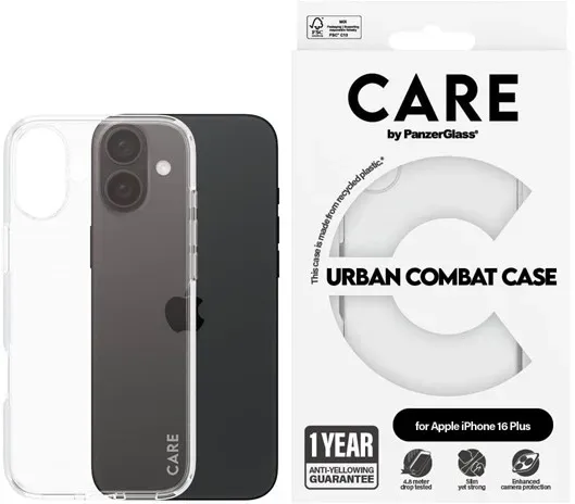 Preisvergleich Produktbild Case Flagship Transparent iPhone 16 Plus