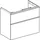 Geberit Waschtischunterschrank 2 Schubladen 74 x 61,5 x 41,6 cm Sand-Grau