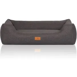 Knuffelwuff Hundebett Lotte 105 x 75 cm grau