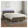 vidaXL Boxspringbett 140 x 200 cm Dunkelbraun