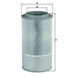 Luftfilter MAHLE LX 1024