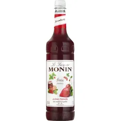 Erdbeere - Monin Sirup, PET-Flasche (1,0l)