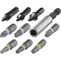 WOLFCRAFT Kegelsenker-Set 10-teilig 8 mm/10 mm/12 mm