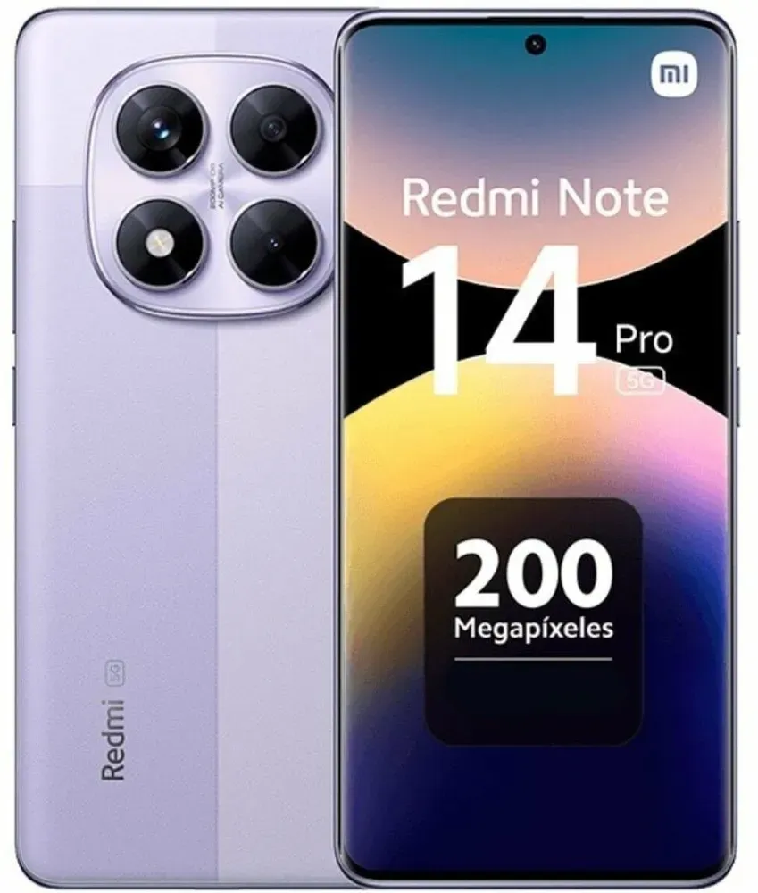 Smartphone Xiaomi Redmi Note 14 Pro Octa Core 8 GB RAM 256 GB Purpur