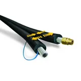 Sanibel Comfort-Edelstahlwellrohr DuoSolar VA Dämmschichtdicke 14 mm Ring 10 m DN 16