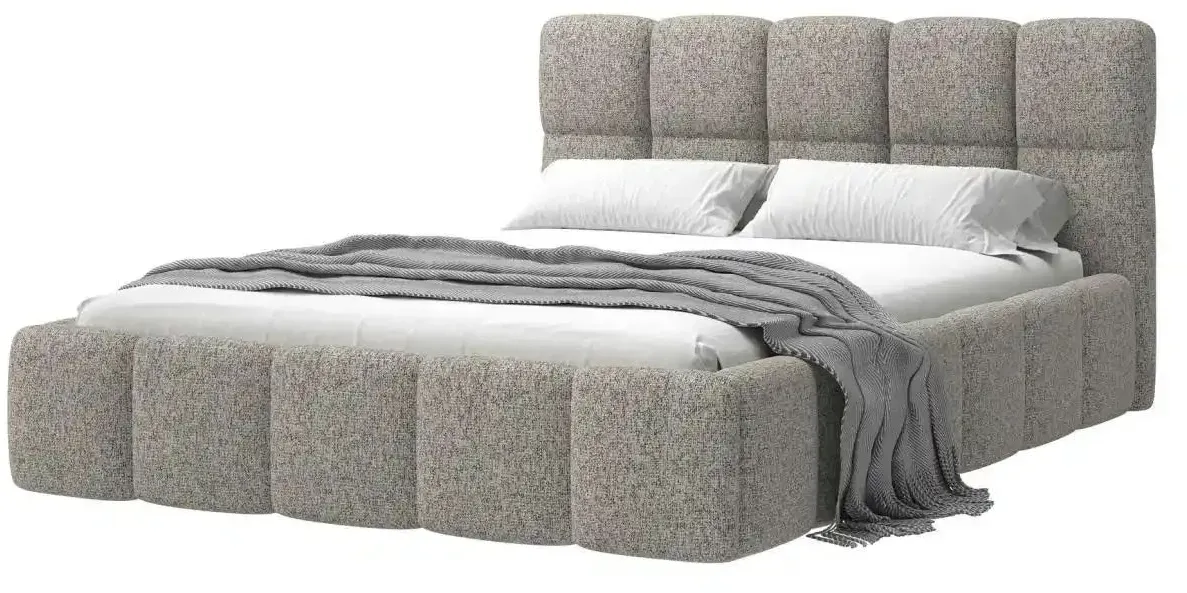 Selsey Polsterbett mit Lattenrost Cloudy , beige , Maße (cm): B: 180 H: 96
