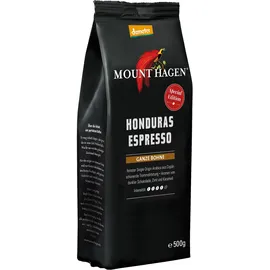 Mount Hagen Honduras Espresso ganze Bohne 500 g