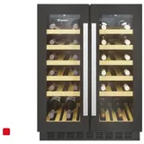 Candy Ccvb60d/1 Keller Vino 10 Regale 38 Flaschen Schwarz Classe D