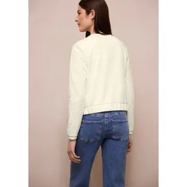 street one studio Damen, Blouson mit floraler Struktur und Zipper - 44
