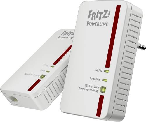 AVM FRITZ!Powerline 1240E WLAN Set Powerline WLAN Starter Kit 20002745 1200MBit/s