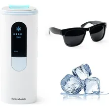 InnovaGoods Lichtpuls-Epilierer mit Kühlfunktion und Zubehör 999999 Weiß