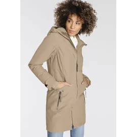 POLARINO Funktionsparka POLARINO, Damen, Gr. 54, beige, Web, Obermaterial: 100% Polyester. Futter: 100% Polyester.