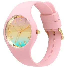 ICE-Watch ICE horizon 36 mm Silikongehäuse Rosa Silikonarmband Rosa S