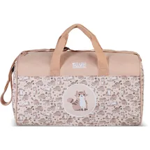 FABRIZIO Kindersporttasche Glühwürmchen junior active Katze alt rosa