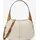 Michael Kors Alice Small Schultertasche Kunstleder White/Brown
