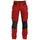 DASSY DASSY® Helix Stretch-Arbeitshose - Größe 48 - ROT/SCHWARZ - 48