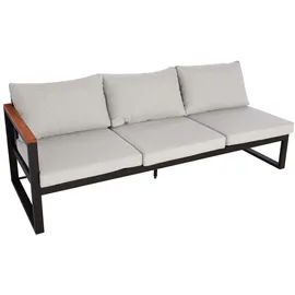 Mendler HWC-L26 Loungeset hellgrau