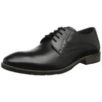 Hush Puppies Herren Carlos Luganda Derbys, Schwarz (Black) - 46 EU