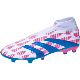 adidas Predator League Laceless FG  Cloud White / Solar Blue / Solar Pink 44 2/3