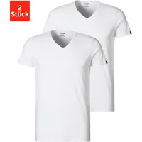 Puma Herren T-Shirt 2er Pack - Basic V-Neck, Tee (100000890)