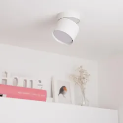 Aufbauleuchte schwenkbar GX53 - Farbe: weiß - LED Leuchtmittel: Ohne