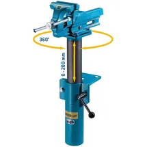 HEUER Lift zum Parallelschraubstock Größe 100 + Compact-Schraubstock 120