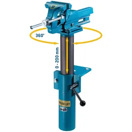 HEUER Lift zum Parallelschraubstock Größe 100 + Compact-Schraubstock 120