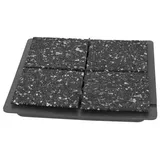 FERAX Porto-Plus Anschlussplatte 20 x 20 cm schwarz