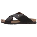 Panama Jack Herren Salman Flat Sandal, Marron C17, 44