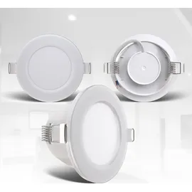 B.K.Licht - 5er Set LED Einbauleuchten, IP65, 5er-Set, Weiß