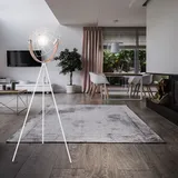 GLOBO Vintage Stativ Steh Lampe Wohn Zimmer Gitter Design Retro Stand Lampe Spot schwenkbar