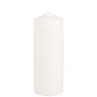 Rayher 3140596 Stumpenkerze, 7cm ø, creme, 20cm